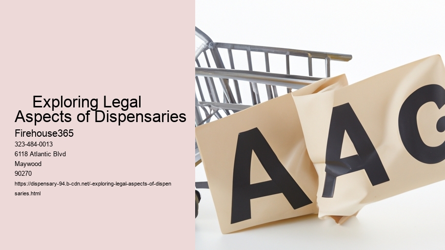     Exploring Legal Aspects of Dispensaries